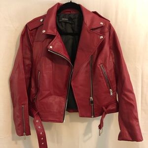 Zara leather Moto jacket